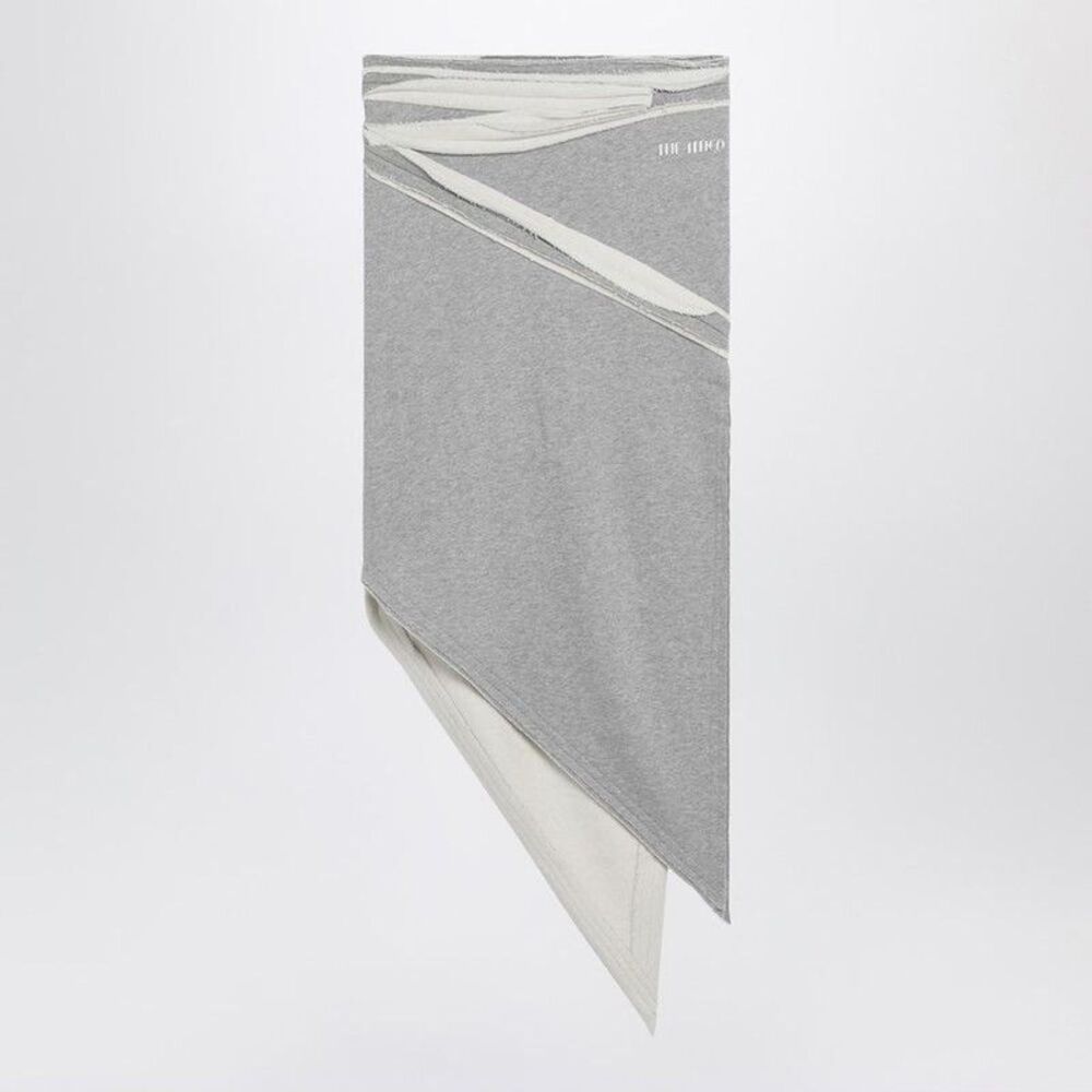 THE ATTICO Asymmetric Layered Skirt Women GREY Skirts